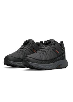 ❄️ мужские кроссовки merrell float pro cordura dark grey termo❄️
