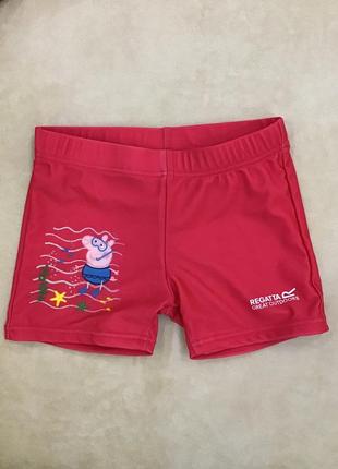 Плавки купальник труси свинка пеппа peppa regatta