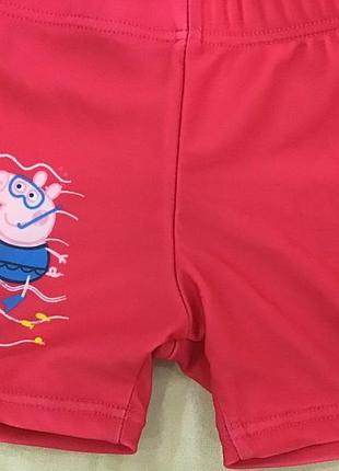 Плавки купальник труси свинка пеппа peppa regatta