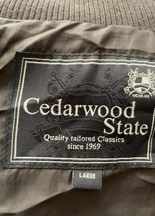 Стильная куртка бомбер cedarwood state2 фото