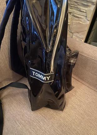 Силиконовый рюкзак, tommy hilfiger, оригинал!3 фото