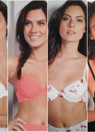 Бюстгальтер на косточках с твердой чашкой