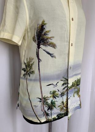 Рубашка гавайская гавайка вискоза3 фото