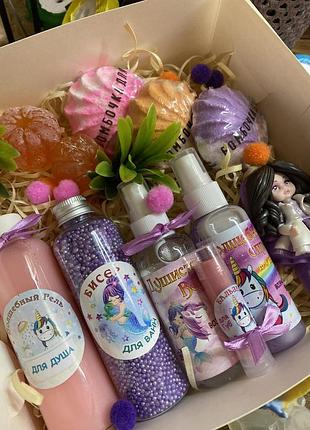Шикарный подарочный набор. подарочный набор для девочки. подарок для девочек. подарок бокс