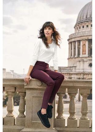 Женские брюки esmara® приталенного кроя с нормальной высотой талии размер 42 444 фото