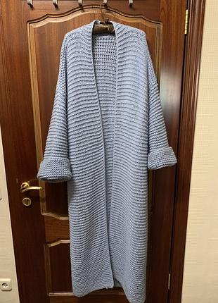 Вязанный кардиган ручной работы