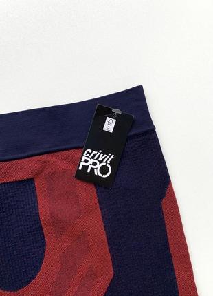 Компрессионные брюки, зональное термо crivit pro seamless ski base layer trousers