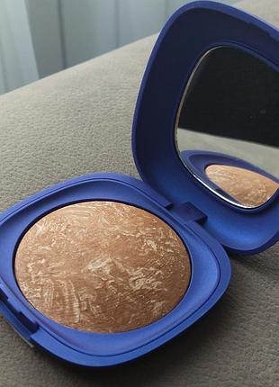 Бронзер Kiko radiant fusion baked powder