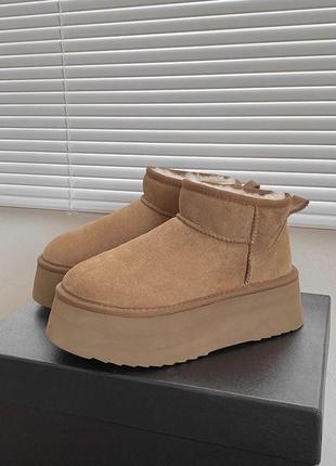 З лого в стилі ugg mini platform4 фото