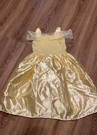 Платье белль на5-7лет2 фото