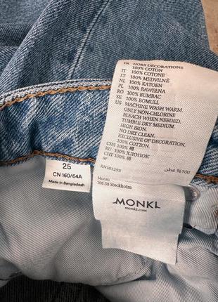 Крутые прямые джинсы / джинсовые брюки monki6 фото