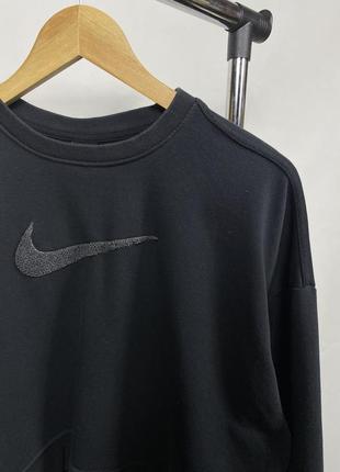 Nike swoosh женский свитшот большой лого м оверсайз3 фото