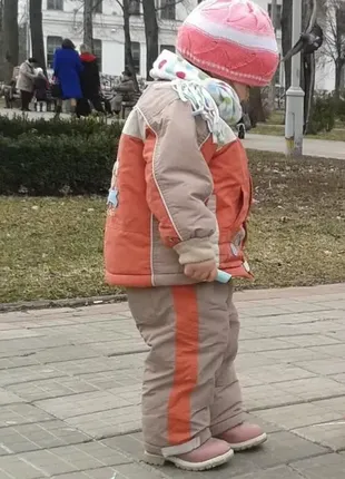 Комбинезон зимний (куртка+штаны) для ребенка  2-3года2 фото