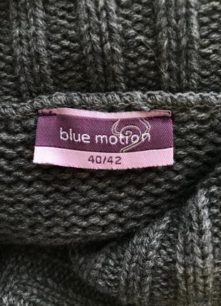 Blue motion, елегантна, жіноча, кофта, кардиган, светр, 50% шорстості, тепла, сірий7 фото