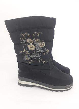 Продам зимние сапоги черного цвета 36 р