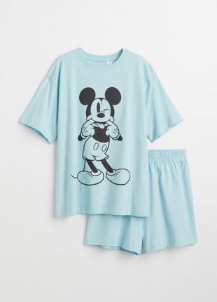 Пижама из мягкого хлопкового трикотажа