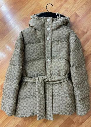 Оригінальний пуховик coach