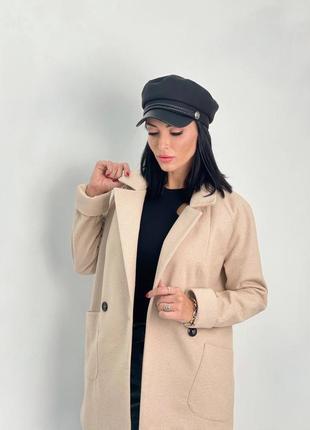 Жіноче кашемірове пальто 🥰2 фото