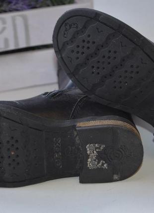 Шкіряні чобітки geox з мембраною amphibiox р. 27 по устілці 18 см3 фото