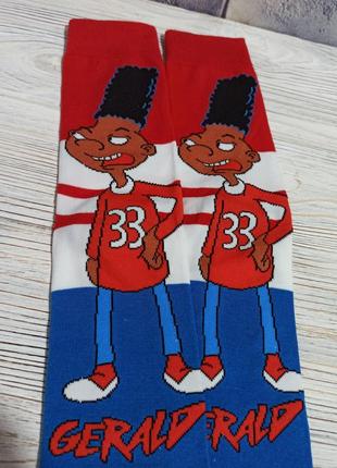 Шкарпетки симпсон унісекс високі gerald, носки с принтом для детей.6 фото