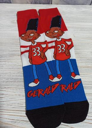 Шкарпетки симпсон унісекс високі gerald, носки с принтом для детей.5 фото