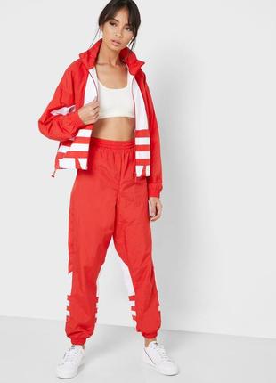 Спортивные штаны adidas originals red track pants4 фото