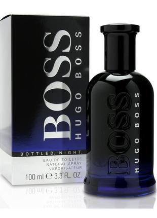 Чоловіча туалетна вода boss bottled night 100 мл