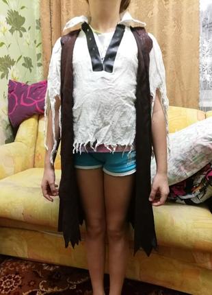 Новогодняя накидка 8-9 лет