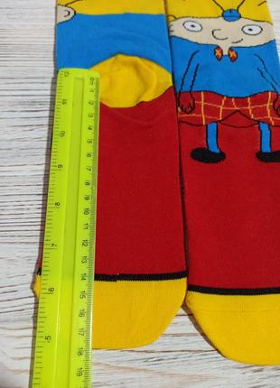 Унісекс шкарпетки високі, носочки масяня для детей и взрослых, яркие высокие носки для всех.2 фото