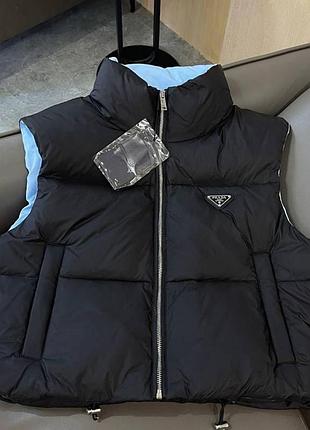 Жилетка в стиле prada lux
