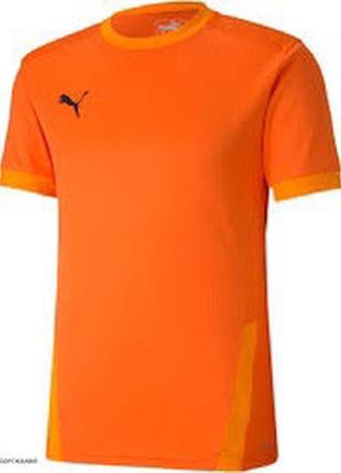 Оранжевые футбольные детские шорты puma dry cell футбольная форма puma 13-15р оригинальные спортивные шорты puma 14-15р7 фото