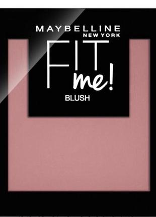 Maybelline new york fit me blush румяна