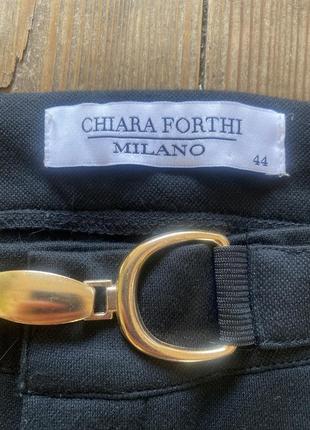 Трикотажні брюки кльош chiara forthi milano3 фото