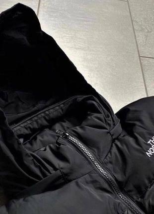 Розпродаж ✅️ зимовий пуховик the north face 700 1996 retro nuptse jacket black3 фото