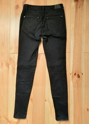 Черные джинсы скинны2 фото