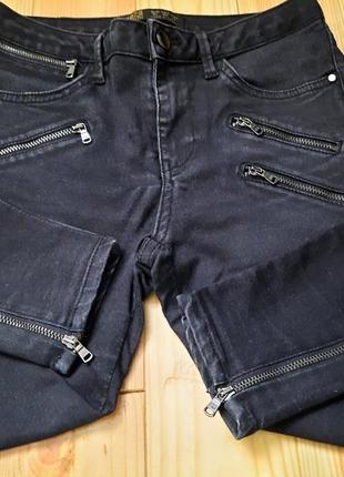 Черные джинсы скинны3 фото