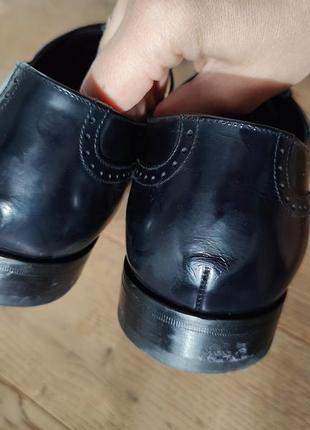 Шкіряні італійські туфлі 🔥 борги 44й2 фото