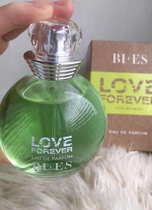 Bi-es love forever green bi es парфюмированная вода 100 ml мл цветочная фруктовая женская (духи парфюм для женщин)