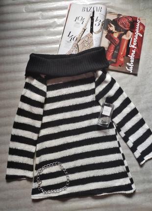 Женская кофта свитер джемпер в полоску funkydiva y2k5 фото