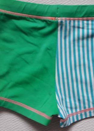 Классные плавки шорты для бассейна и пляжа в мультяшный принт на рост 116 см2 фото