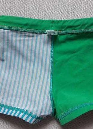 Классные плавки шорты для бассейна и пляжа в мультяшный принт на рост 116 см6 фото