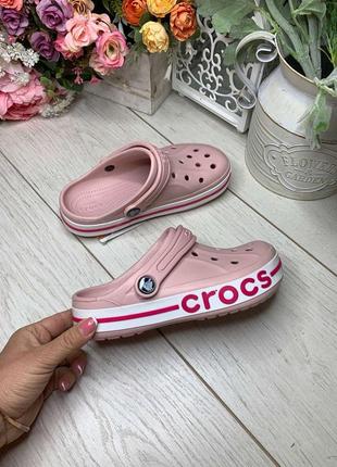 Дитячі крокси crocs kids’ bayaband clog bubble крокси на дівчинку