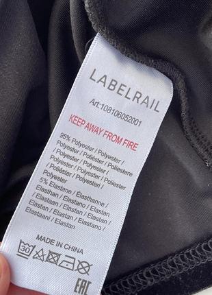 Labelrail черная бархатная юбка корсетная мини высокая посадка готический готок велюр10 фото