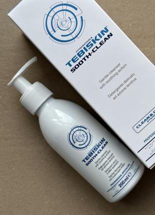 Гель для очищення чутливої шкіри tebiskin sooth-clean 200 ml