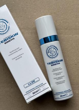 Заспокійливий зволожувальний крем для чутливої шкіри tebiskin sooth face cream 50 ml1 фото