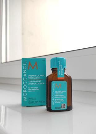 Відновлювальна олія для волосся moroccanoil oil treatment for all hair types10 фото