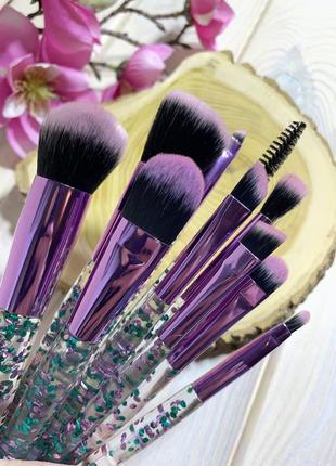 Хит! 10 шт таклон кисти для макияжа набор shimmer probeauty7 фото