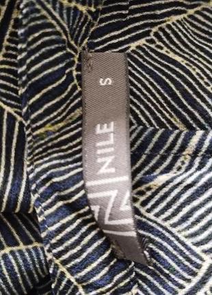 Брендовая вискозная рубашка блуза nile5 фото