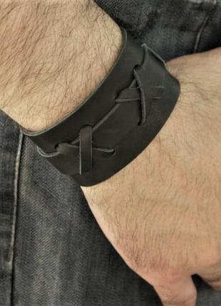 Кожаный браслет 2