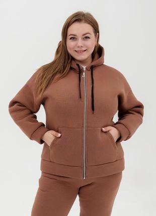 Спортивний жіночий костюм на флісі, турція, 52 54 56 58